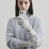 MONGDOL [3color] Fingerhole Wool Knit Gloves MDAC037
