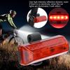 USB Charging   Taillight Cycling 5LED Light   Reflective Cycle Warning Lamp