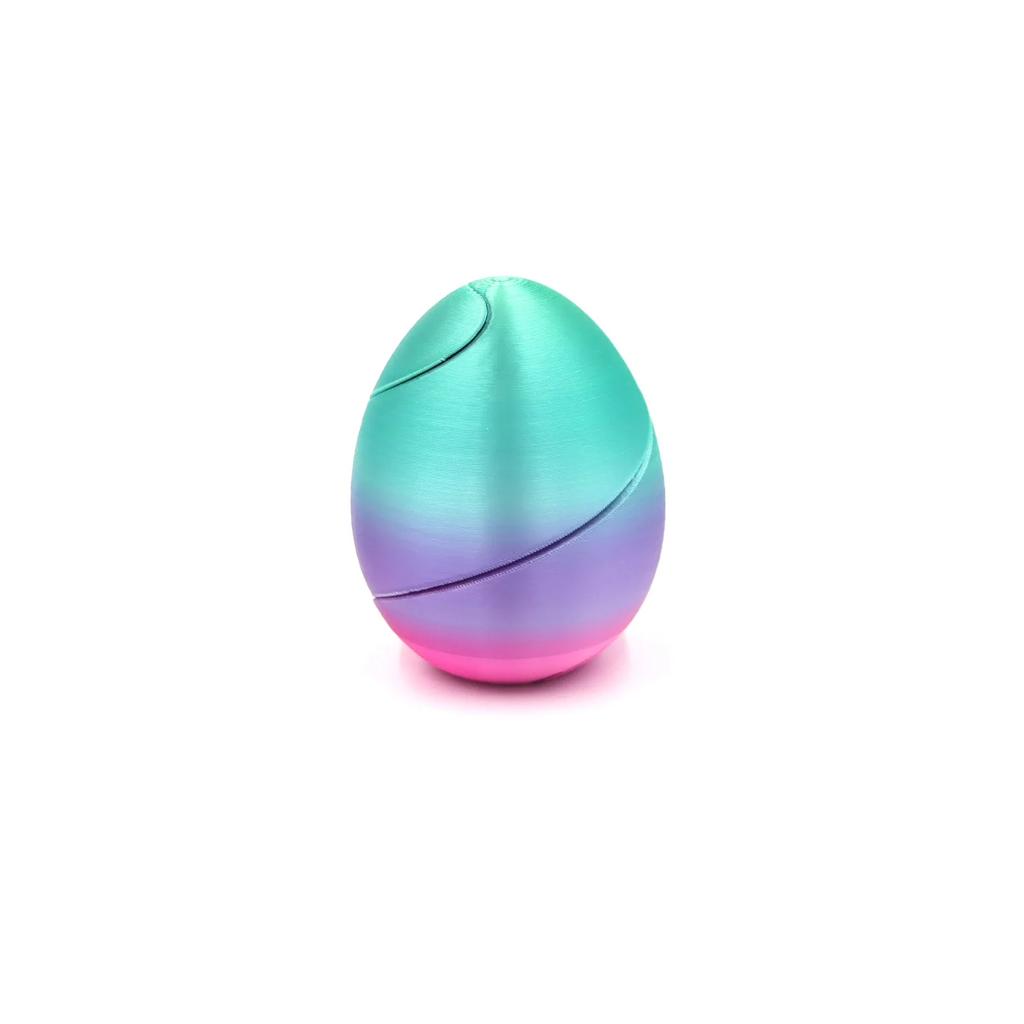 Nye 3D-print Spiralæg Umulige Skyttel Legetøj Gennemgangsskulptur Mini Hvirvel Tråd Illusion Hjemmedesk Dekoration Fidget Legetøj