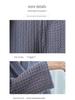 Japanische Baumwoll-Waffel-Yukata-Robe: Ganzjahres-Bademantel für Damen & Herren