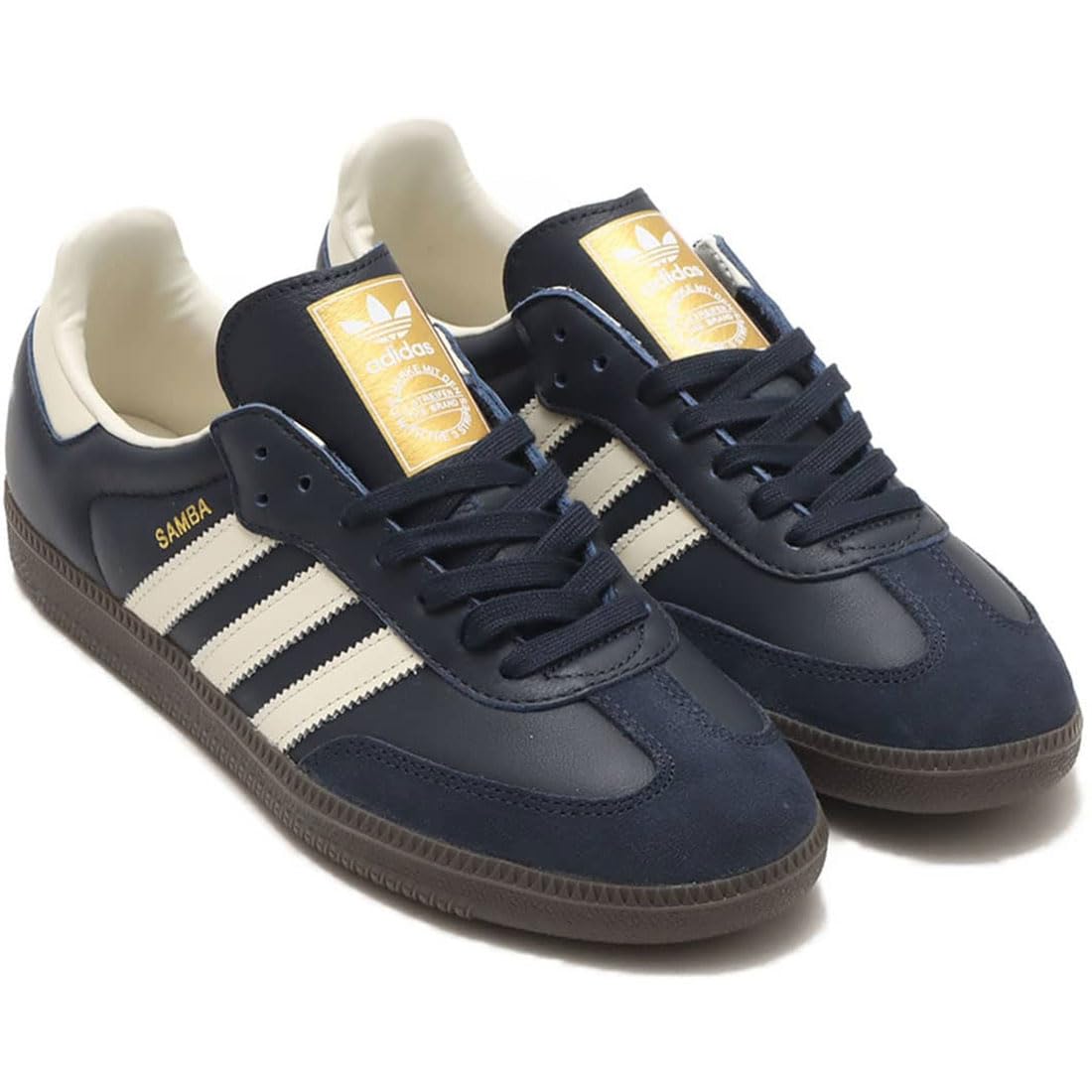 

Adidas Samba Night Authentic Adidas Япония Размер OG, Темно-синий/Кремово-белый/Каучук, ID2056, Товар, 26.5см