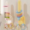 M-1Pc Plastic Hairband Storage Hook L-Shape Space Saving Hair Tie Display Holder Waterproof Scrunchies Storage Rack Kitchen