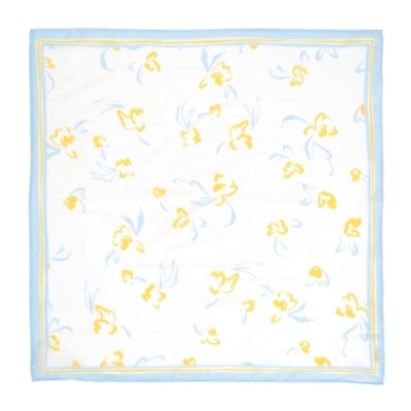 MATT AND MEL [Organic Scarf] Genista - Blue