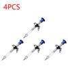 6-1PCS Bicycle Aluminum Grease Gun Aluminum Alloy MTB Bike Bearing Hub Grease Syringe Bicycle Oil Lubricant Cycling Accessories