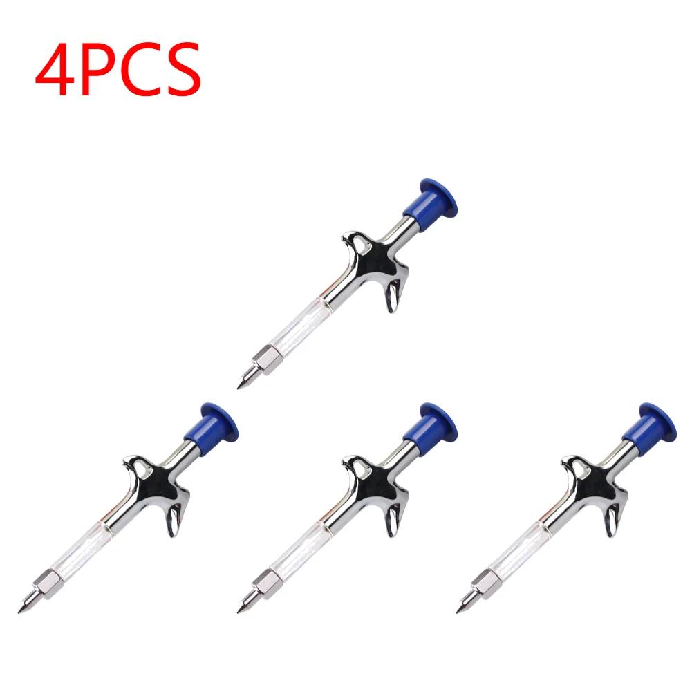 6-1PCS Bicycle Aluminum Grease Gun Aluminum Alloy MTB Bike Bearing Hub Grease Syringe Bicycle Oil Lubricant Cycling Accessories
