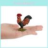 Kids Farm Animal Pvc Rooster Model Educational Decor For Cognitive Development