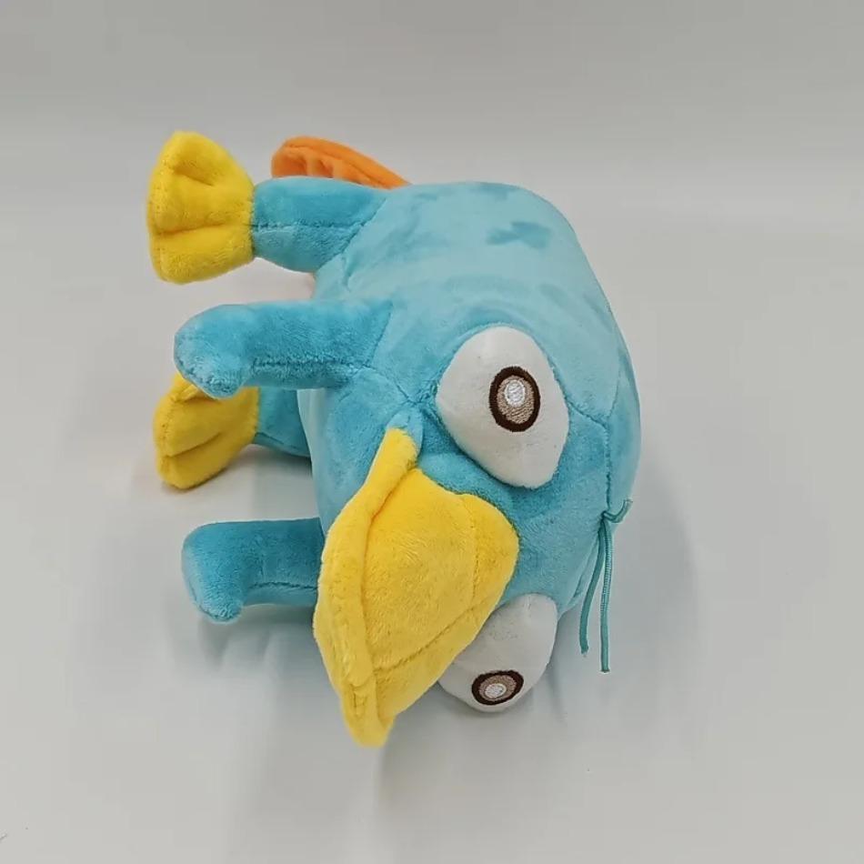 25CM New Simulated Blue Perry The Platypus Plush Toys Anime Stuffed Animals Duck Dolls Boys Girls Christmas Birthday Gifts