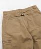 FRIZMWORKS Washed Cotton Zip Cargo Pants _ Beige