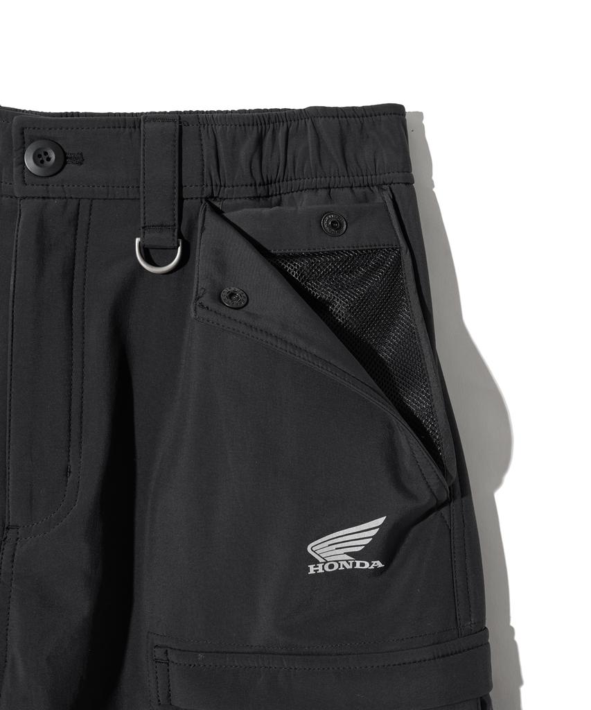 PHYPS MOTORCYCLE Hot-Tech Cargo Pants Black