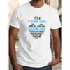 European Sizes 1pc Men'S Casual Crew Neck T-Shirt - "It'S a K-Drama Thing" Quote, Knit Fabric with Slight Stretch, Regular Fit, Geometric Pattern