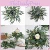 Leaf Candle Wreath Base With Polyester Material For Party And Home Styling