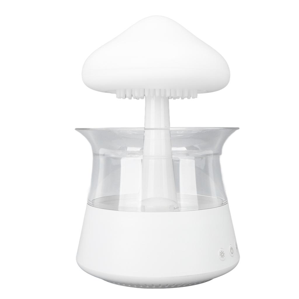 Rain Cloud Humidifier Water Drip 300ml Mushroom Rain Diffuser with 7 Colors for Sleeping Relaxing