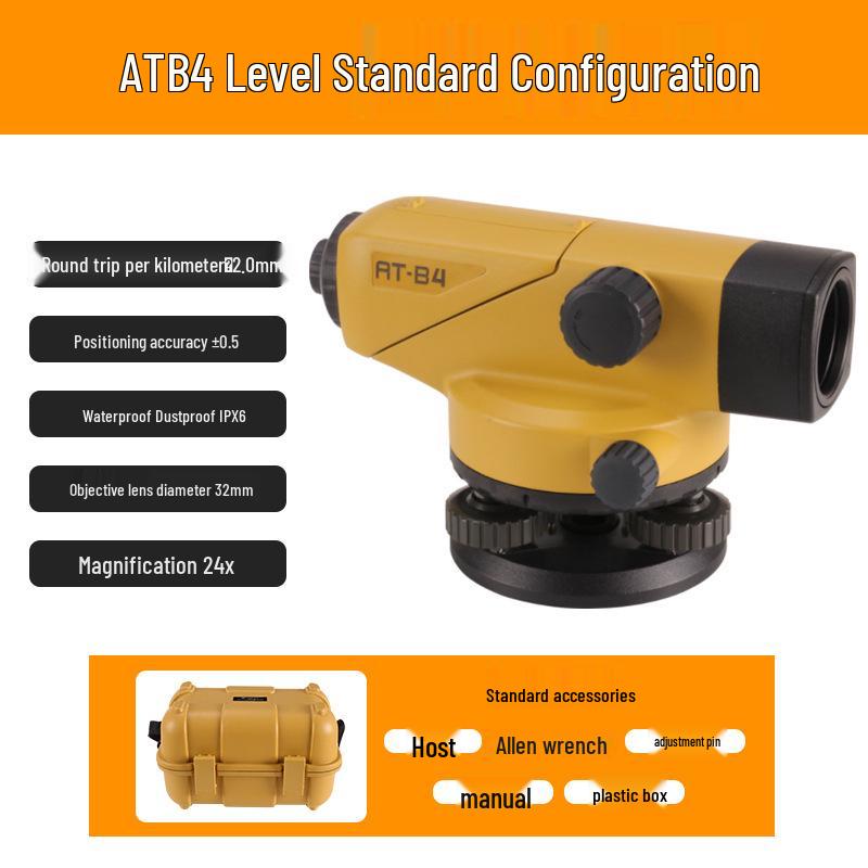 TPK Model Waterproof Automatic Leveling Instrument for Outdoor Engineering Surveying