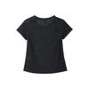 Under Armour Letter Print Breathable Sports Casual Short Sleeve Raglan T-Shirt Women Tops Black 1382183-001