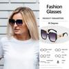 New In Sunglasses Decorative Details Geometric Sunglasses Modern Retro Design Unique Lines Fashionable Frame Sun Glasses