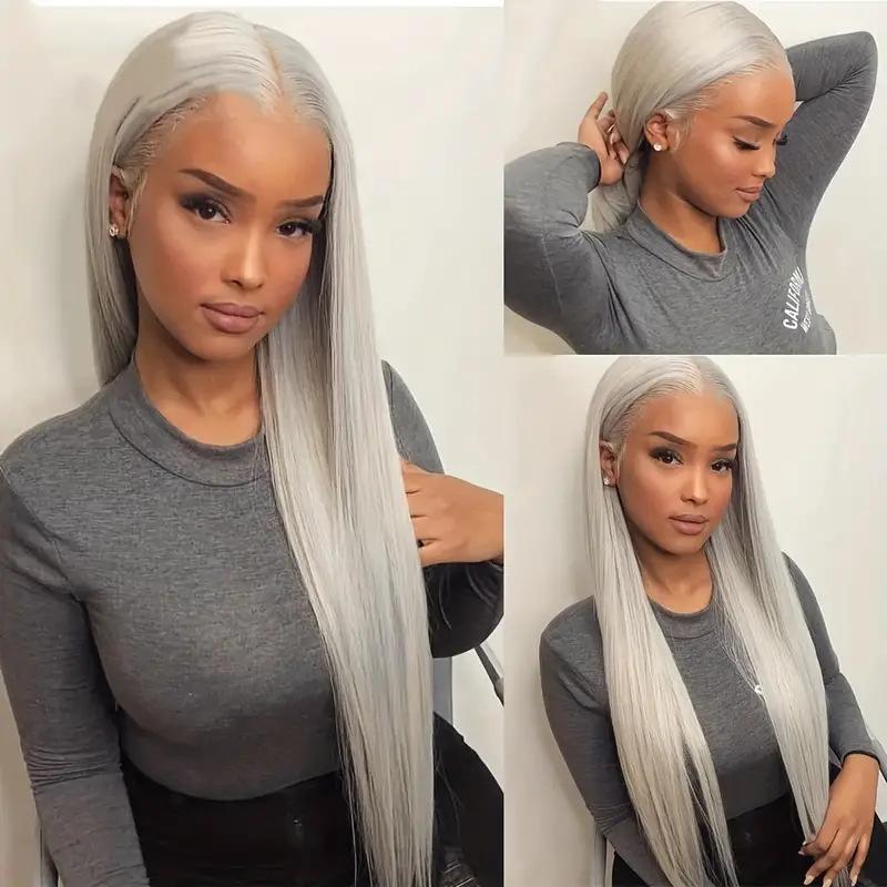 12A front lace wig, women's medium length, fluffy natural fashion full hair set in stock