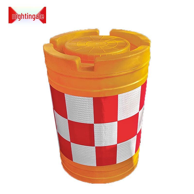 Reflective Water-Fillable Road Safety Barrier