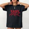 Easy Tiger Meme Unisex T-Shirt - Funny Retro Sarcastic Animal Wild Cat Tiger Tee