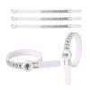 With Magnifier UK/US/EU Size Ring Ruler Measurement Belt Ring Sizer Finger Gauge Finger Size Coil