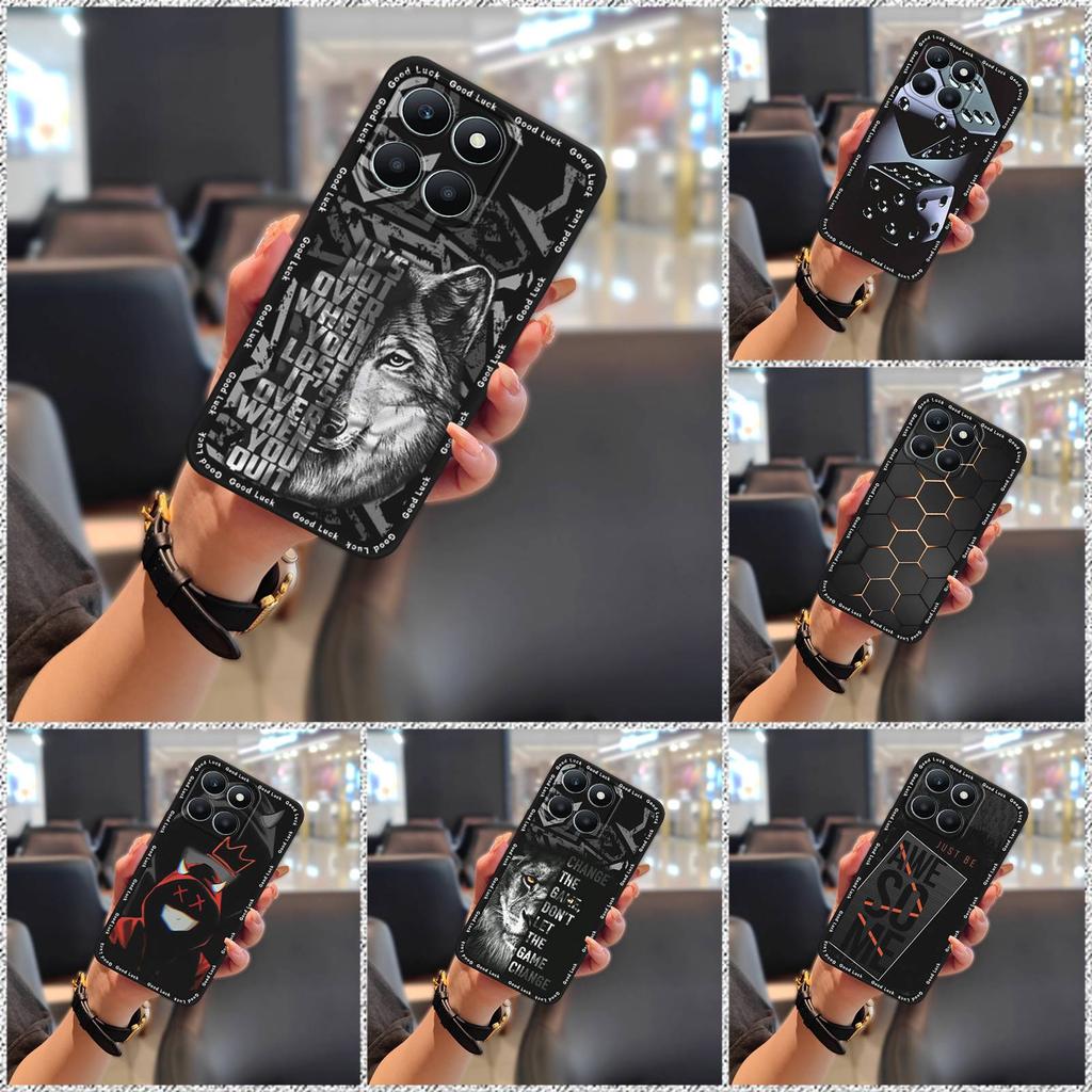 Cartoon Soft Case Phone Case For Honor X6a/X6a Plus Waterproof Fashion Design Anti-dust Protective Durable TPU Silicone