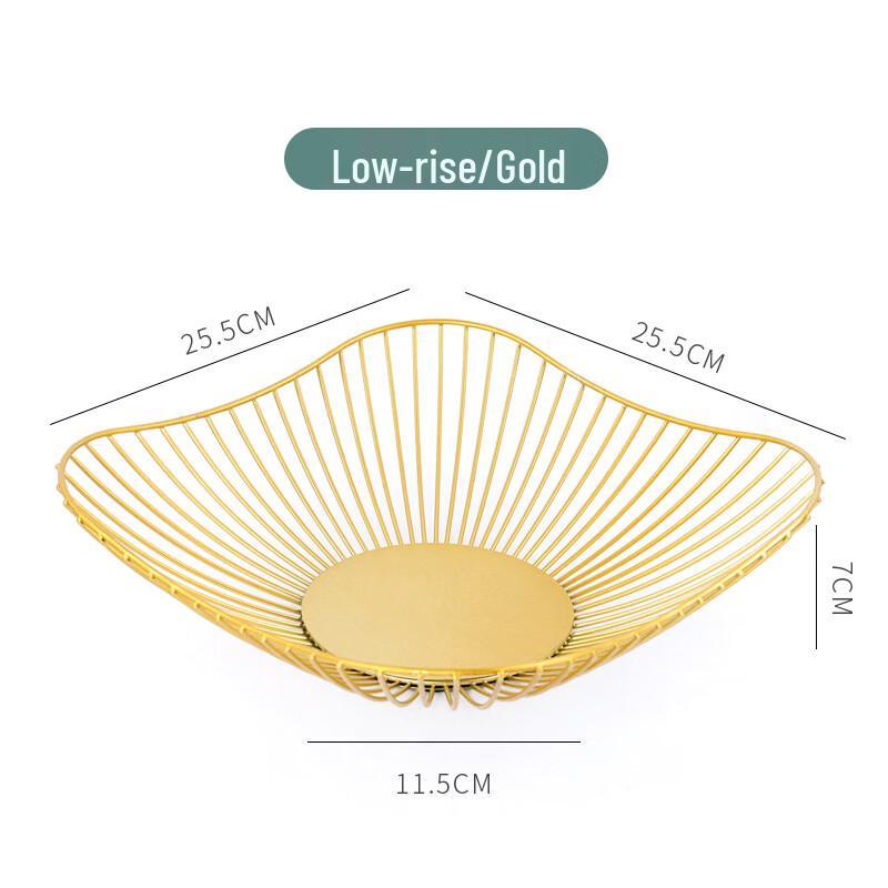 ZISIZ Nordic Iron Fruit Basket