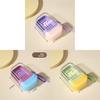 Portable Dopamine Soap Box With Lid For Travel And Storage