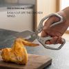 Stainless Steel Multifunctional Kitchen Shears for Cutting Bone, Scraping Fish Scales, and Barbecuing