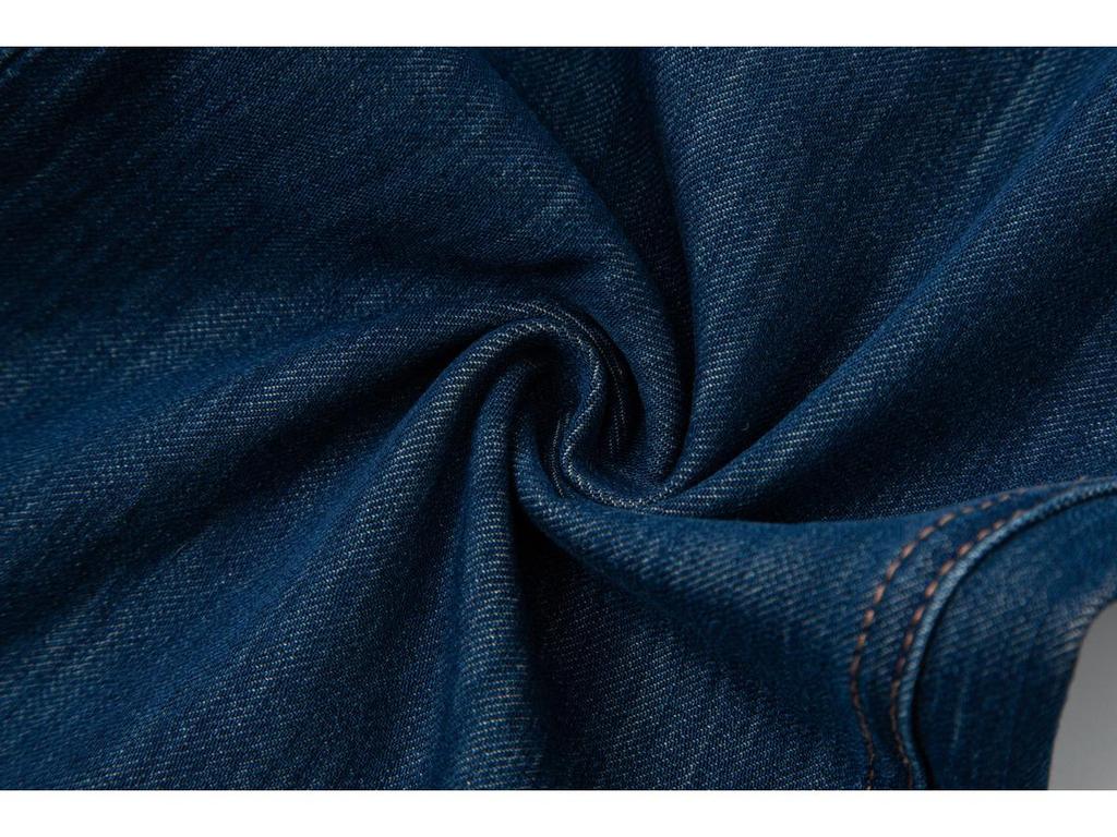 Petite Women's Blue Retro High-Waist Wide-Leg Cropped Jeans, Summer 2025 Four-Way Stretch