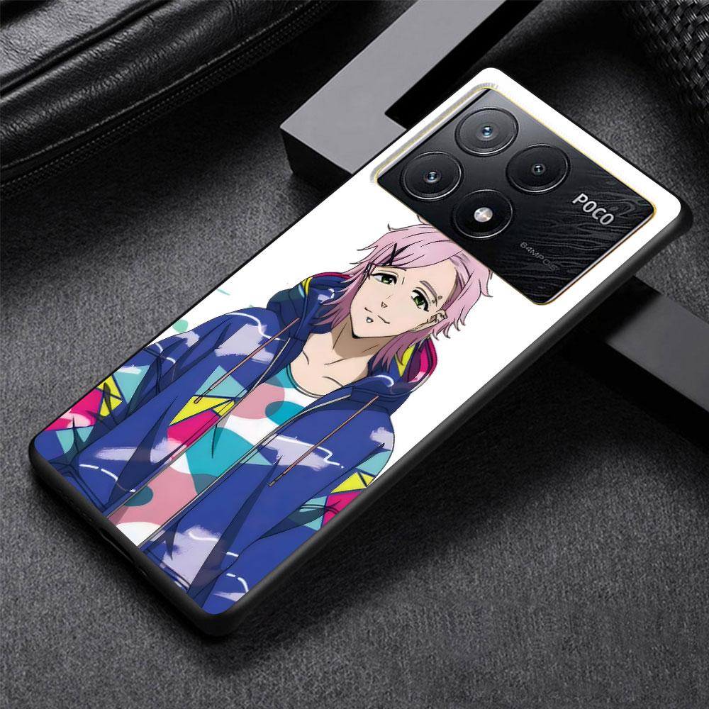 

WIND BREAKER WINBRE Case for Xiaomi Poco M3 X3 NFC X5 M5s M4 Pro 5G F3 Black Silicone Soft Phone Cover Coque Xiaomi Poco F3