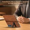 For Samsung ZFold7 Ultra-Thin Magnetic Leather Case Luxury Stand Design Flip Phone Case for All-Inclusive Screen Protection