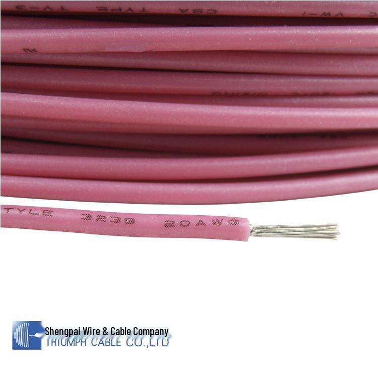 Customized UL-Standard Oil-Resistant Silicone Wire 3239 with Tin-Plated Copper, Flame-Retardant & ROHS Compliant Cold Crimp Terminal.
