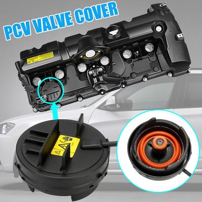 1/2PCS PCV Valve Cover  11127552281 For 06-13 BMW 128I 328I 328Xi 528I 528Xi X3 X5 Z4 N52 2.0L-3.0L E90 E91 E70 Car Accessories