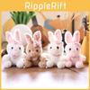 Plush Pendant Rabbit Keychain Animal Toys Doll Keyring Cartoon Pendants Bag