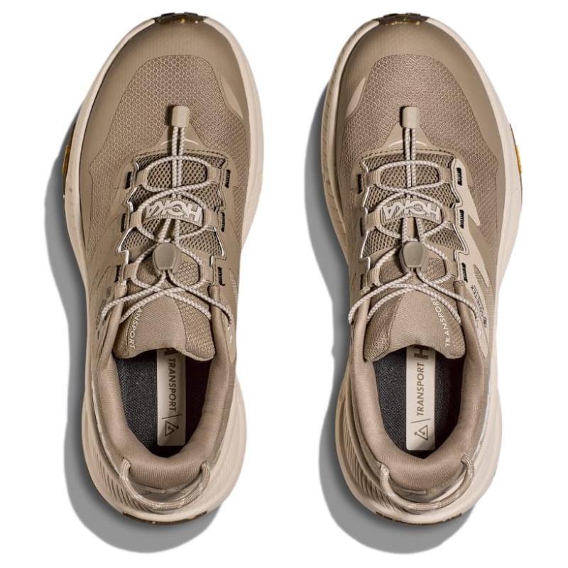 HOKA One One Transport Mountaineering & Hiking Shoes Women's Low Top Brown Sneakers 1169451-DEGG