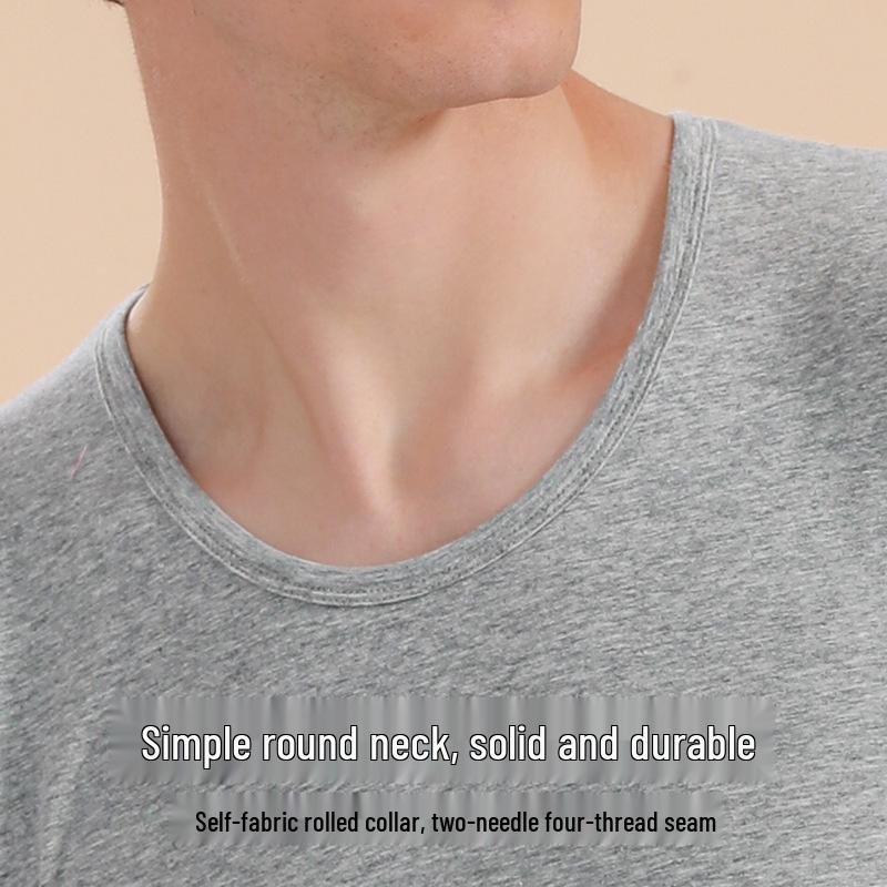Men's Modal Slim-Fit Thin Warm Underwear Set - Knit Base Layer for Autumn, Winter, Spring