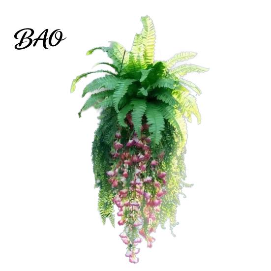 Fiori Artificiali da Esterno Piante Finte da Appendere, Rampicanti Resistenti ai Raggi UV, Edera Fiori di Seta Realistici Decorazione Finta Interno Camera da Letto Soggiorno Parete Boho
