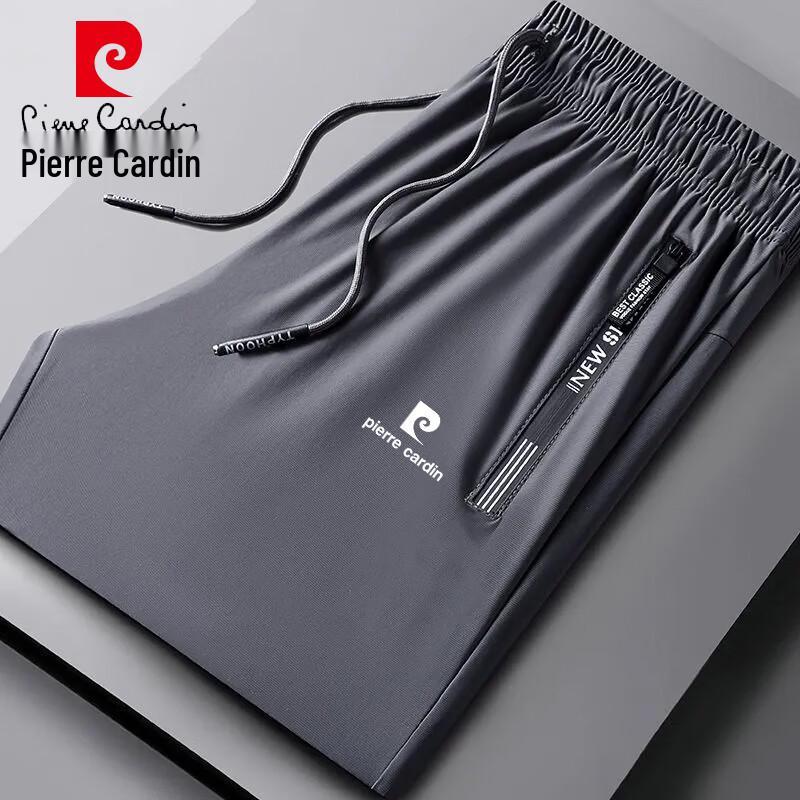 

Мужские летние брюки Pierre Cardin из ледяного шелка прямого кроя, повседневные 2XL