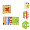 Pattern Matching Game Set Educational Learning Activities Toy Preschool for Enhancing