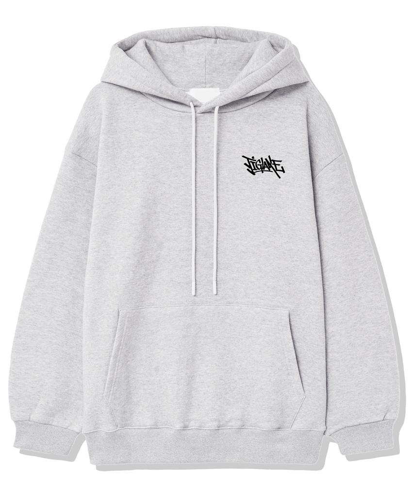 The Sirif Fleece Hoodie Light Gray