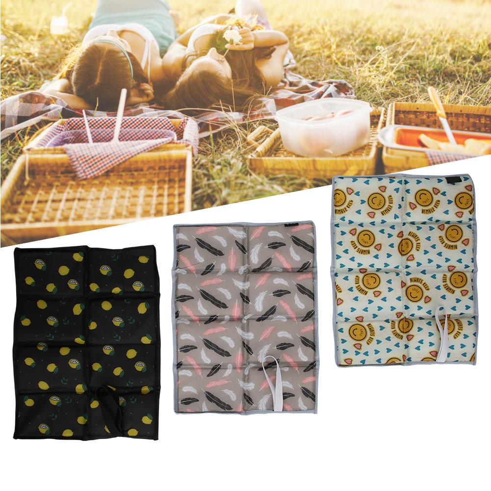 3pcs Outdoor Portable Folding Cushion Waterproof MoistureProof Travel Picnic Mat Pad