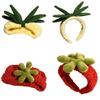 Tomato Headbands Halloween Pineapple for Party Headwear for Vacation Travel