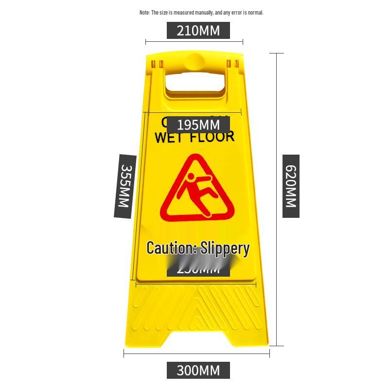 Heavy-Duty A-Frame Caution Steps Warning Sign