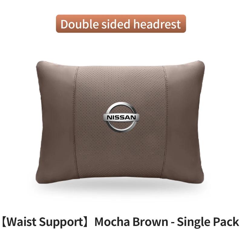 Nissan Qashqai Juke X-Trail Patrol Note Leaf Altima Maxima Micra  Car Headrest Neck Support Seat Lumbar Cushion Soft Neck Pillow