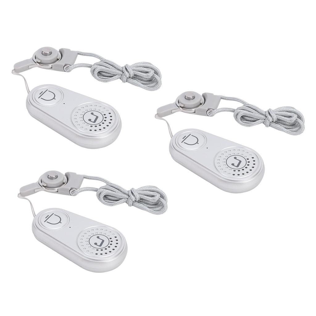 3 Pcs Wireless Calling Pager Two Way Talk 105dB Wireless Alert Buttons 5 Volume Levels 38 Music Options for Kids