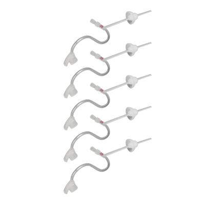 5pcs Sound Amplifier Tubes Single Layer Eartips Replacement Accessory Reduce Noise Flexible Sound
