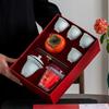 Fangran Auspicious Persimmon Ceramic Teaware Set