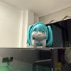 Doro Hatsune Miku Figurki Akcji Wersja Q PVC Model Anime Figurki Kawaii Kreskówka Urocza Dekoracja Biurka Zabawka Lalka Prezent