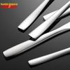 Qianxing Stainless Steel Square Handle Round Spoon