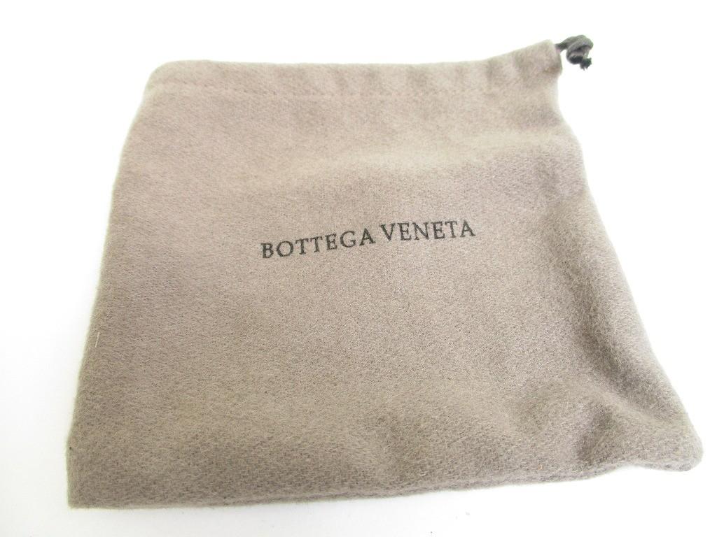 Autentyczne BOTTEGA VENETA Intrecciato Czarna Skóra Zapinane Etui na Karty Portmonetka na Monety #a920  Odnowione