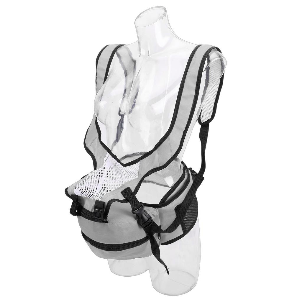 Baby Carrier Ergonomic Lightweight Breathable Comfortable Portable Infant Carrier with Hip Seat for 0-36 Months
